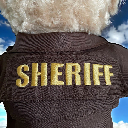 Sheriff Teddy Bear
