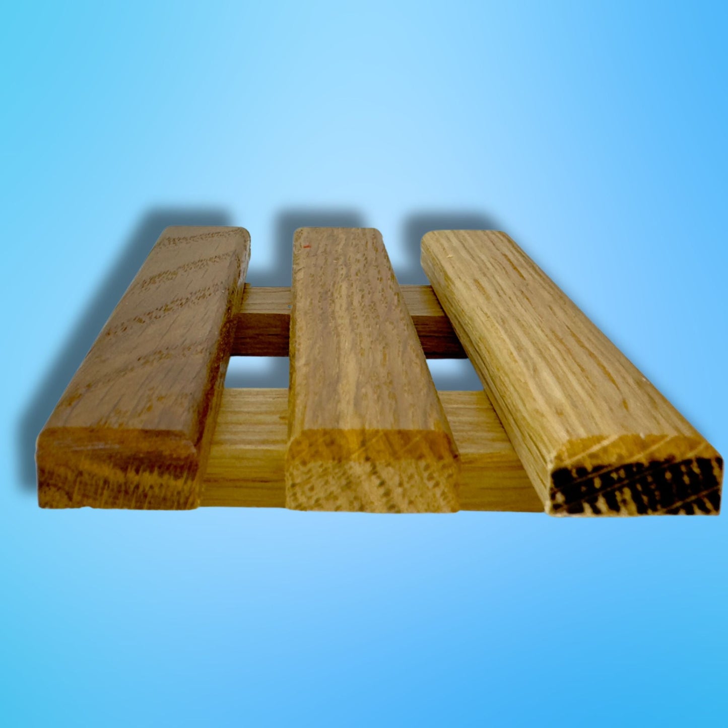 Reclaimed White Oak Wood Finished Soap Dish