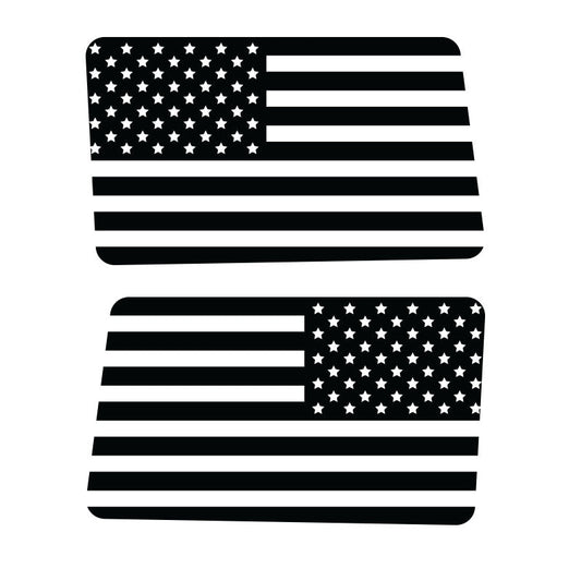 Flag Rear Window Jeep Graphic