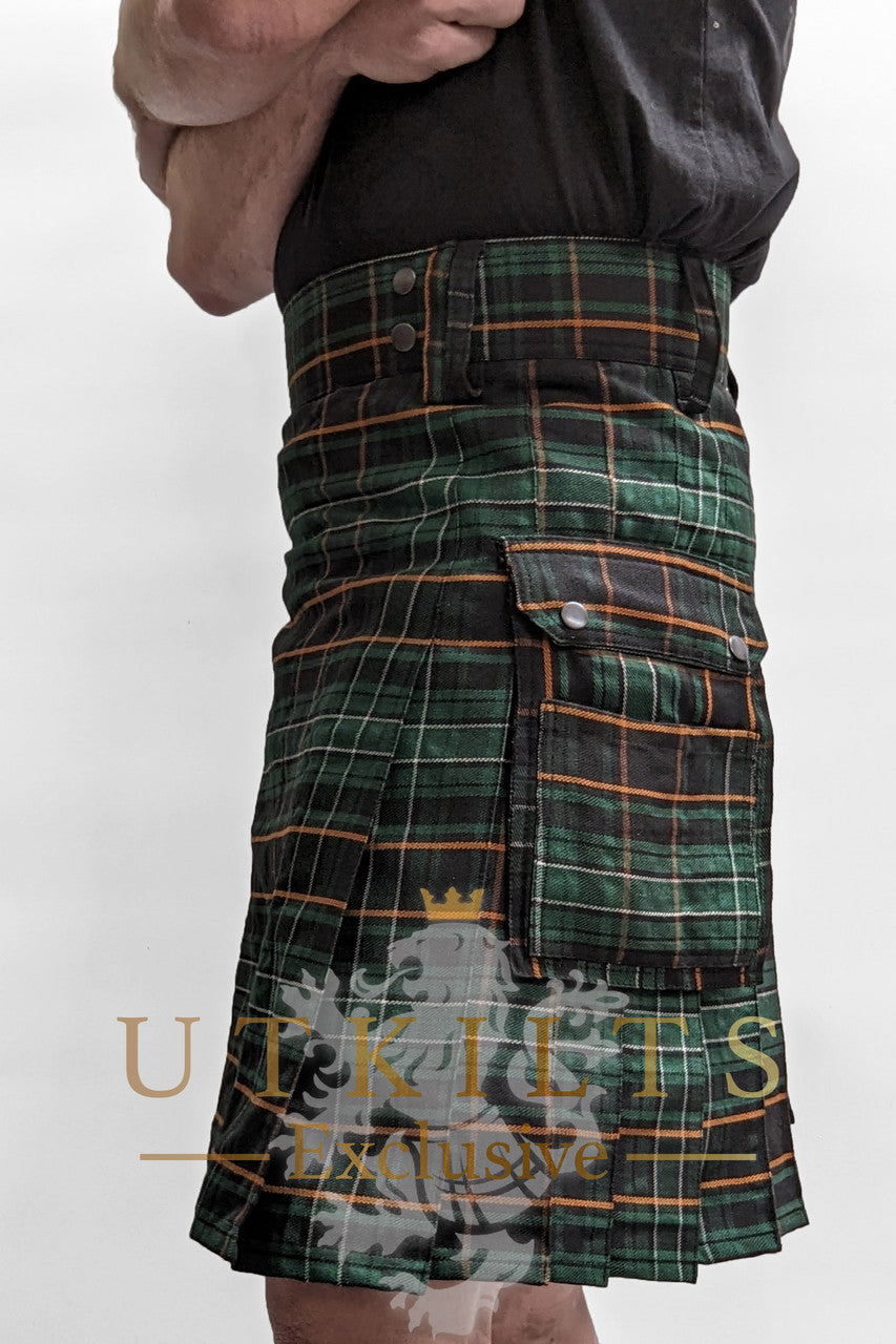 Utility Kilt – GlenLoch, Irish Black