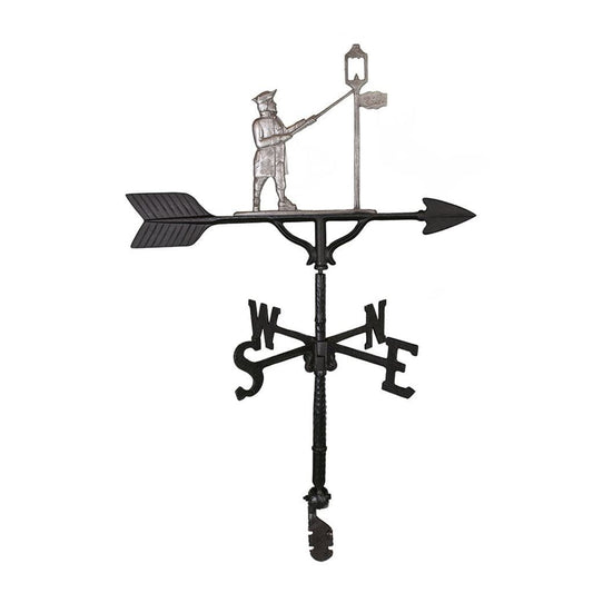 Historic Lamplighter 32" Weathervane | Patriot Forged in the USA
