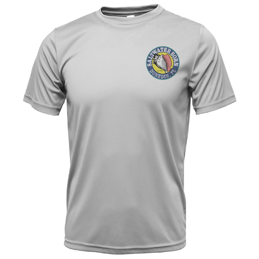 Dunedin, FL "All For Rum and Rum For All" Men's Short Sleeve UPF 50+ Dry-Fit Shirt