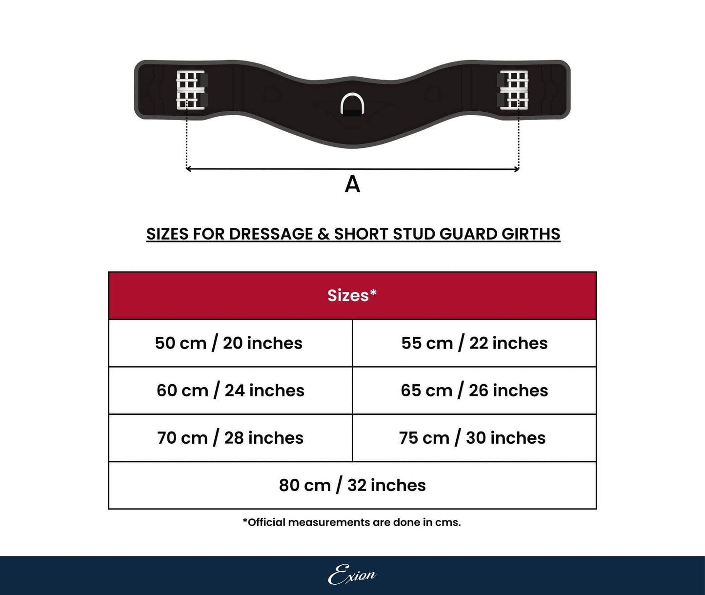 ExionPro 'Joint' Dressage Girth