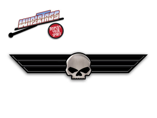 Skull Wings WiperTag