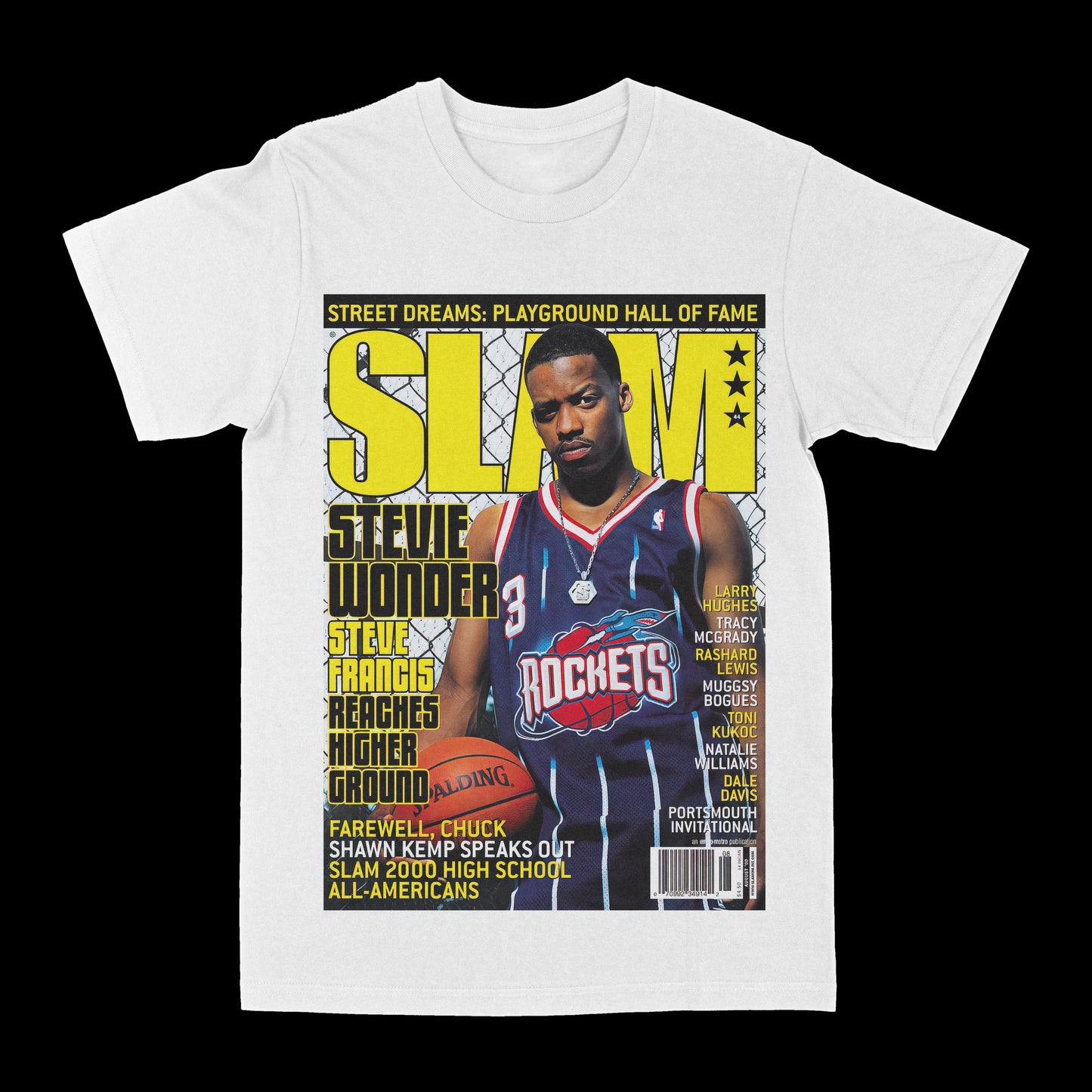 Steve Francis Slam Magazine Graphic Tee