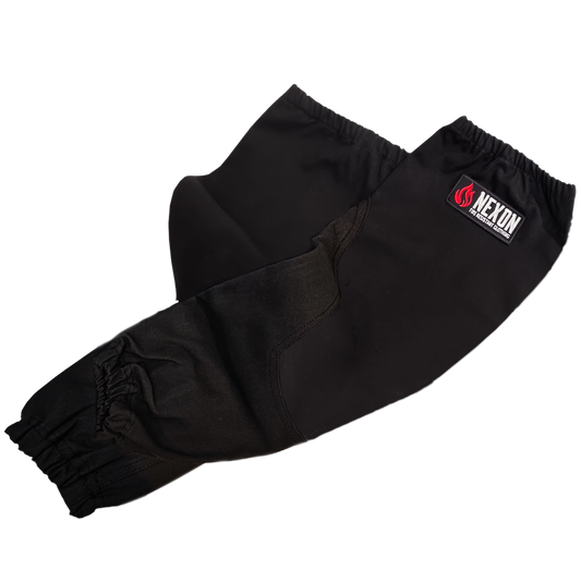 Nexon Split Leather FR Welding Sleeves (Black)