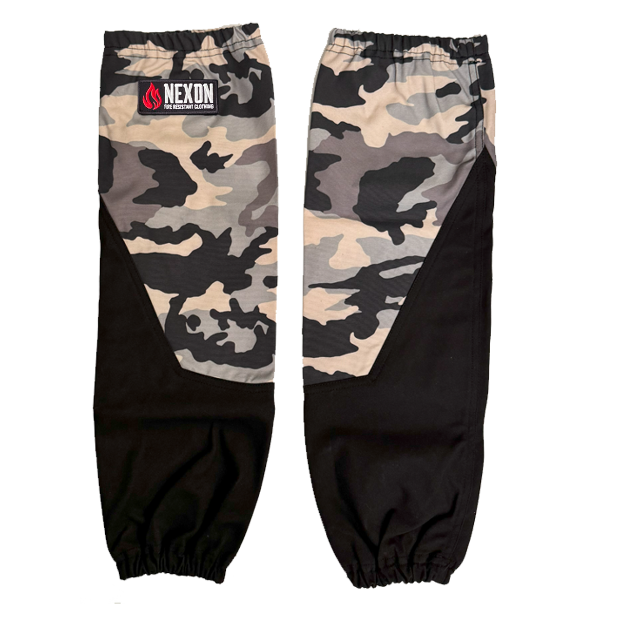 Nexon Split Leather FR Welding Sleeves - CAMO