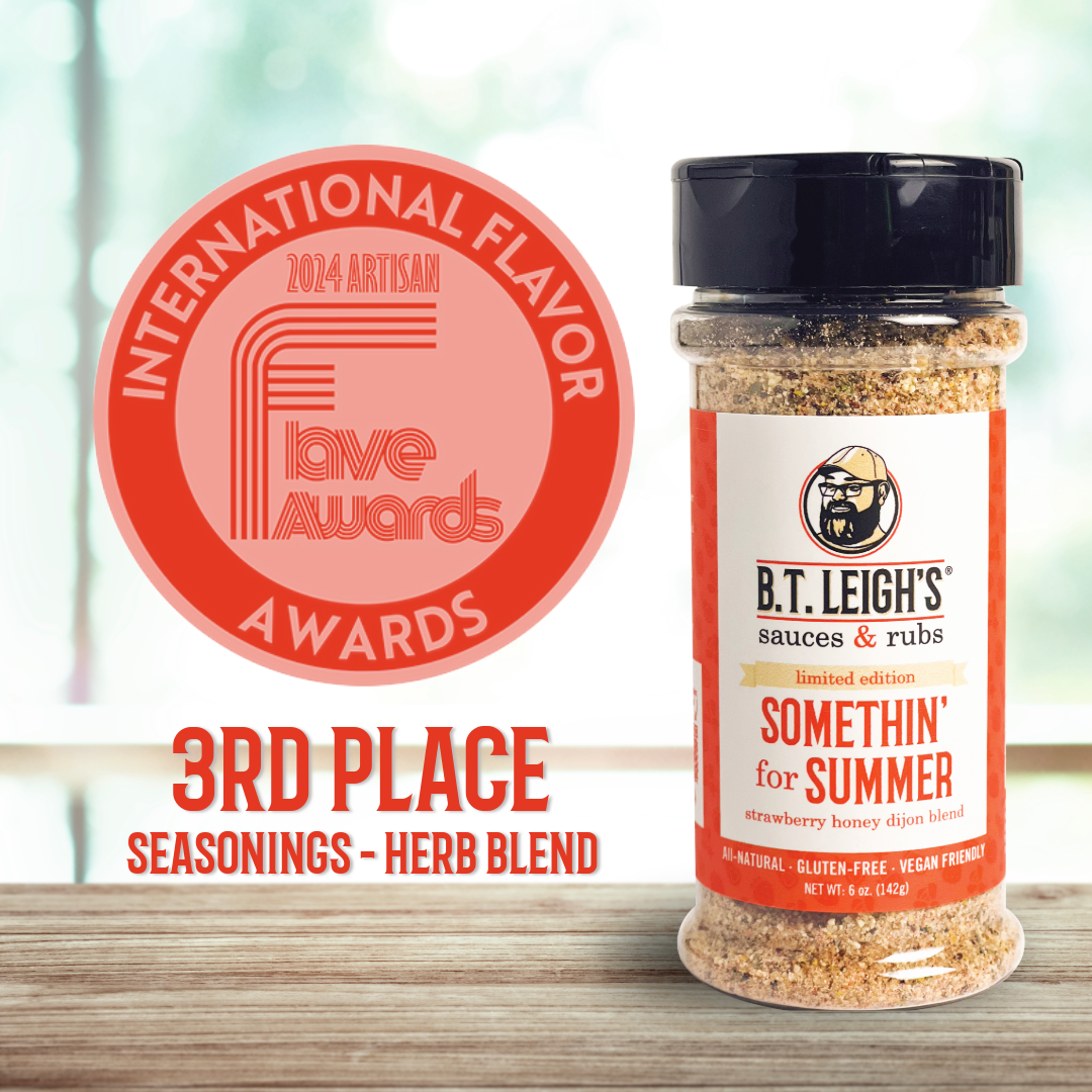 Strawberry Honey Dijon BBQ Rub