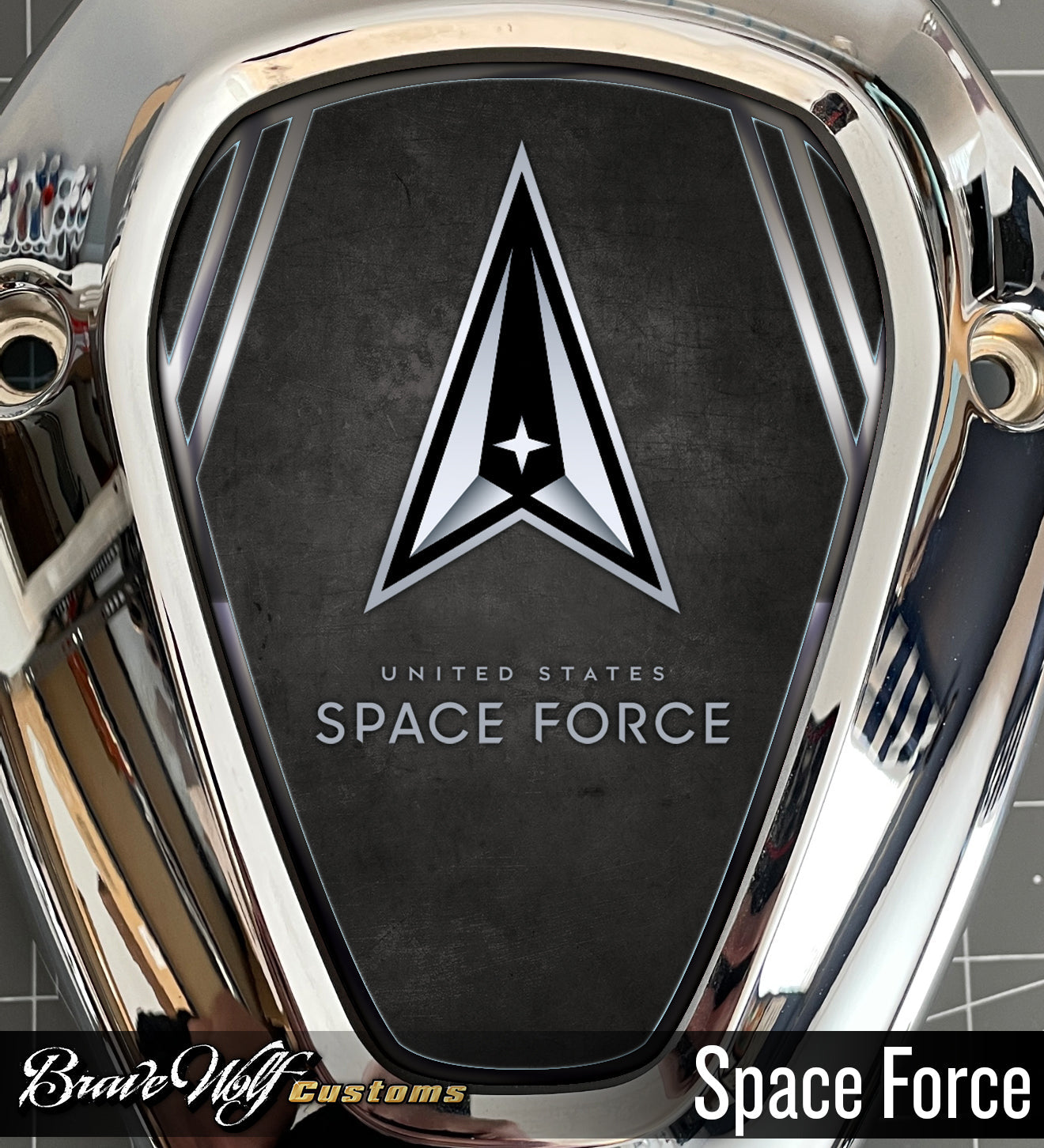 Powerplus V-Cover Decal - Space Force
