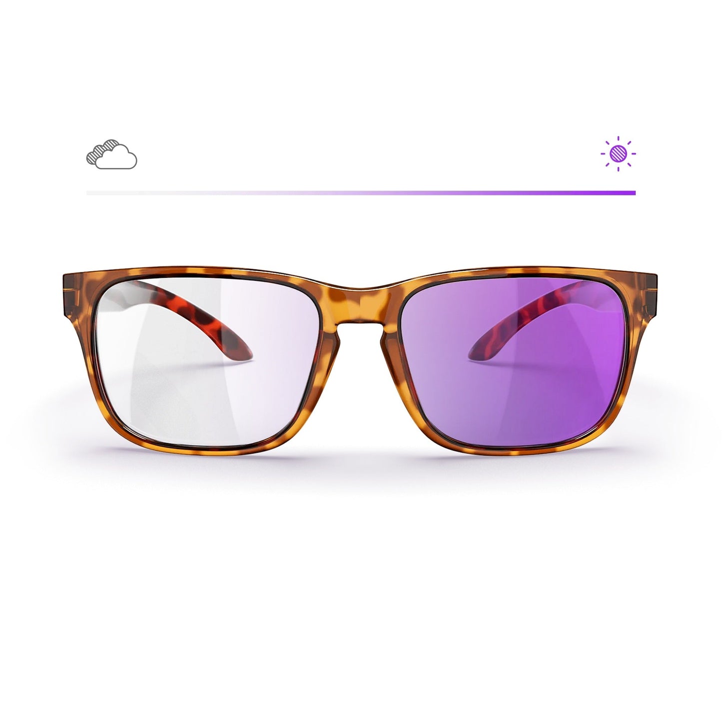 Tortoise Sport Prescription Transitions® Colors