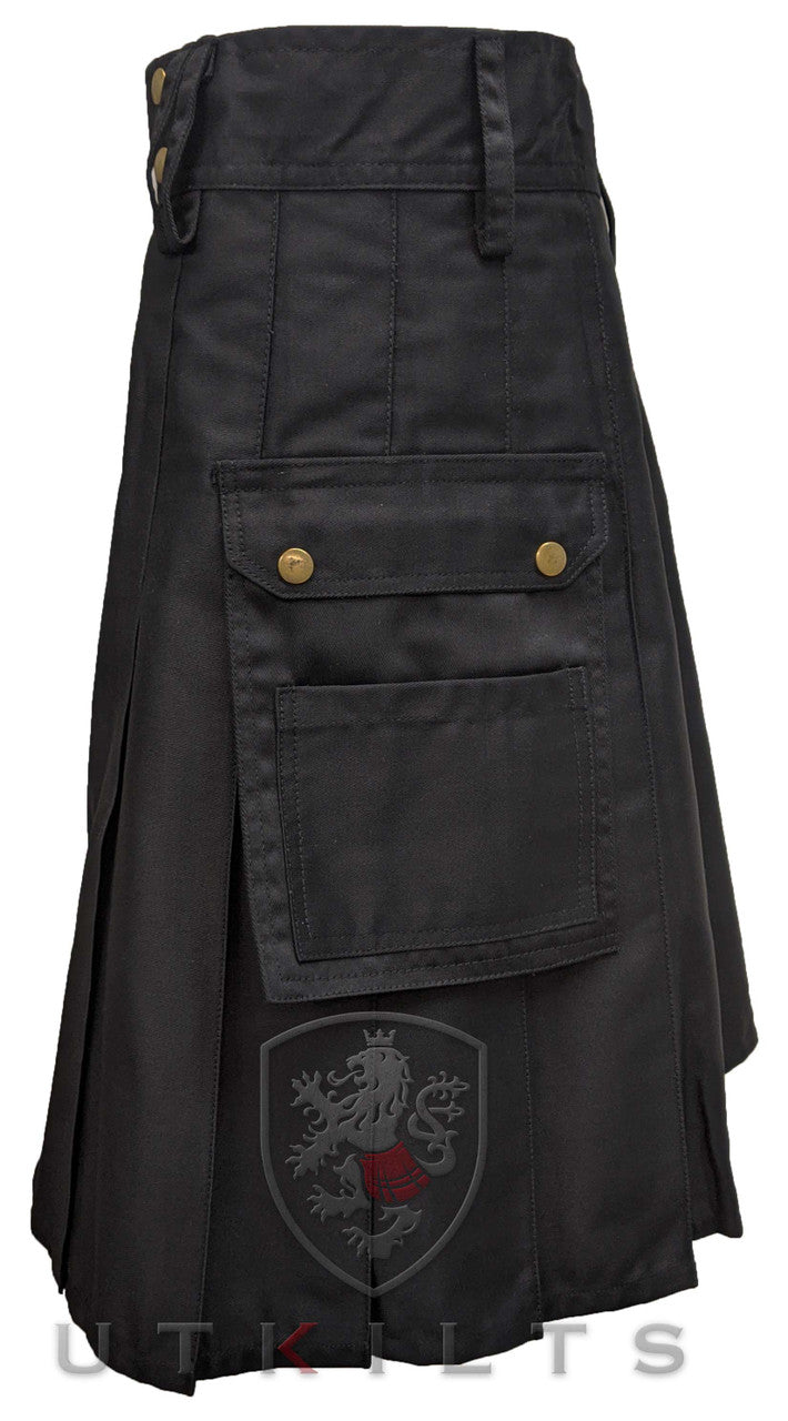Utility Kilt – GlenLoch, Black