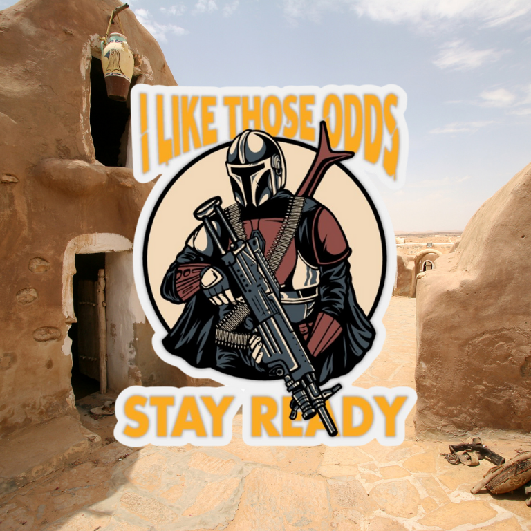 I Like Those Odds Sticker