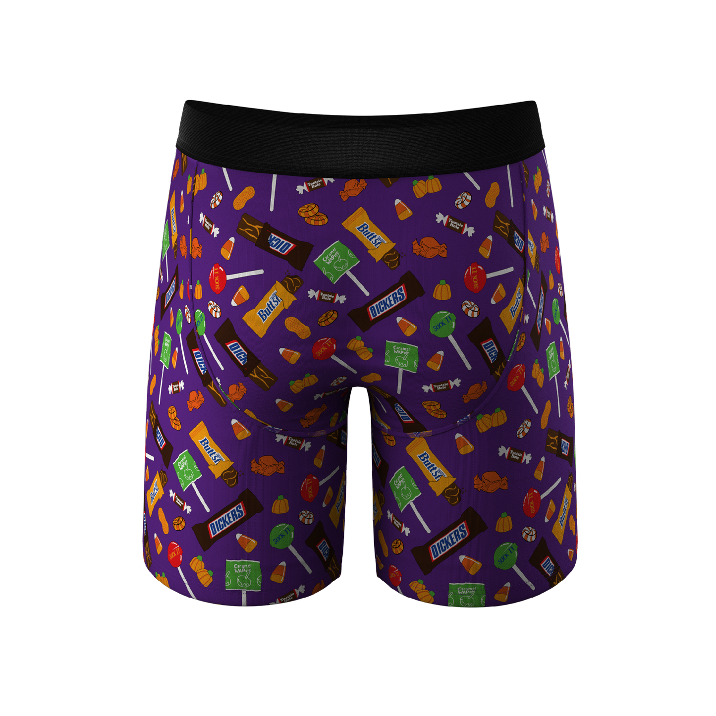 The Red & Black Lumberjack | Buffalo Check Long Leg Ball Hammock® Pouch Underwear With Fly