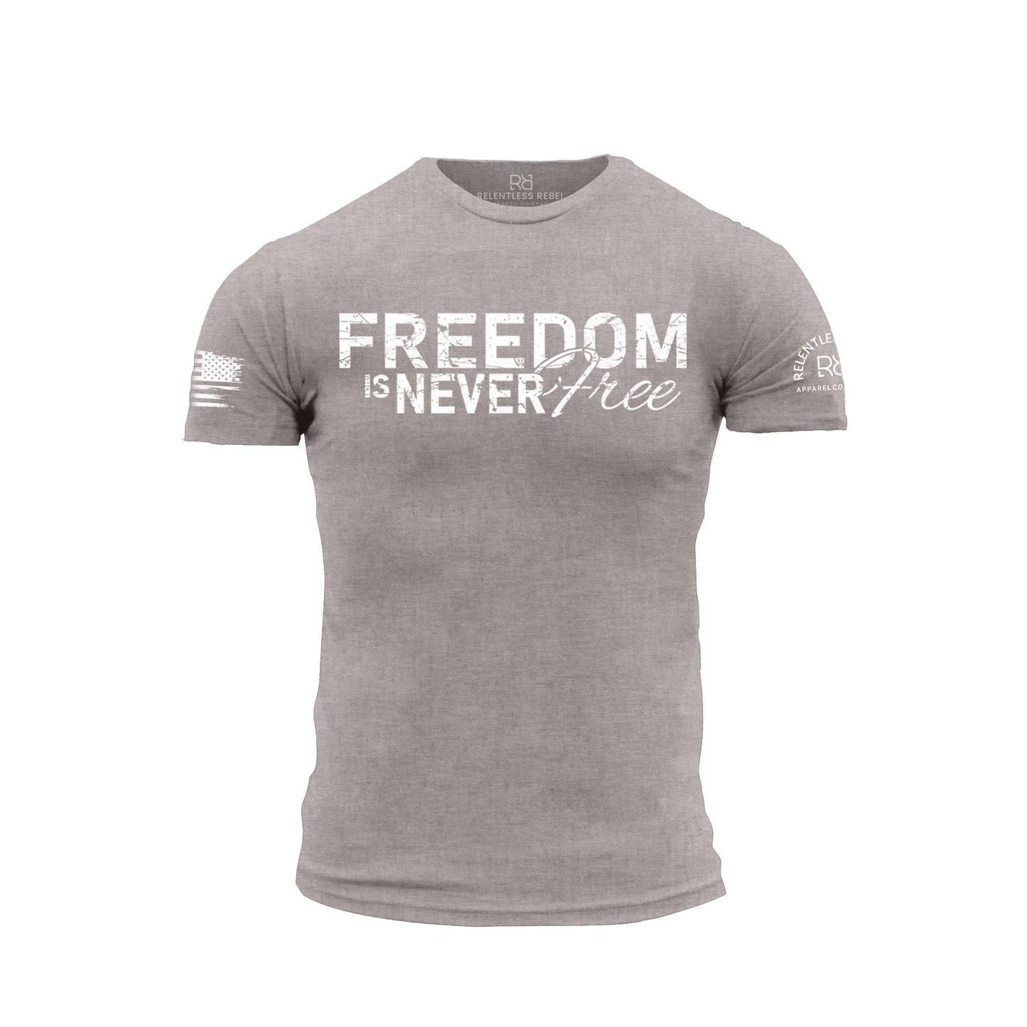 Freedom Is Never Free | Front | Premium Men's Tee