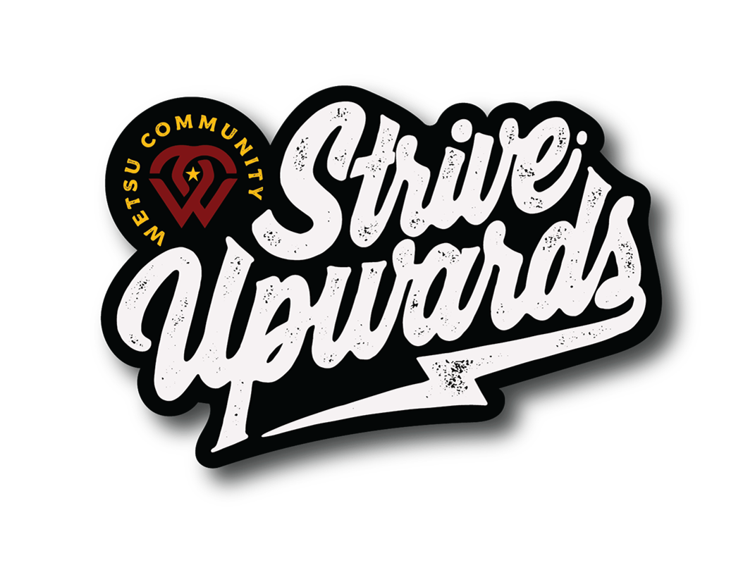 Strive Upwards Sticker