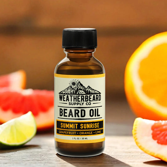 Summit Sunrise Beard Oil - Grapefruit, Orange, Lime