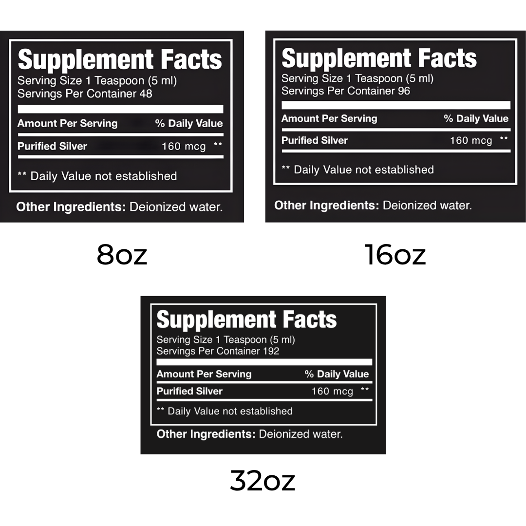Active Defense Nano Silver+ Immune Support - 32ppm