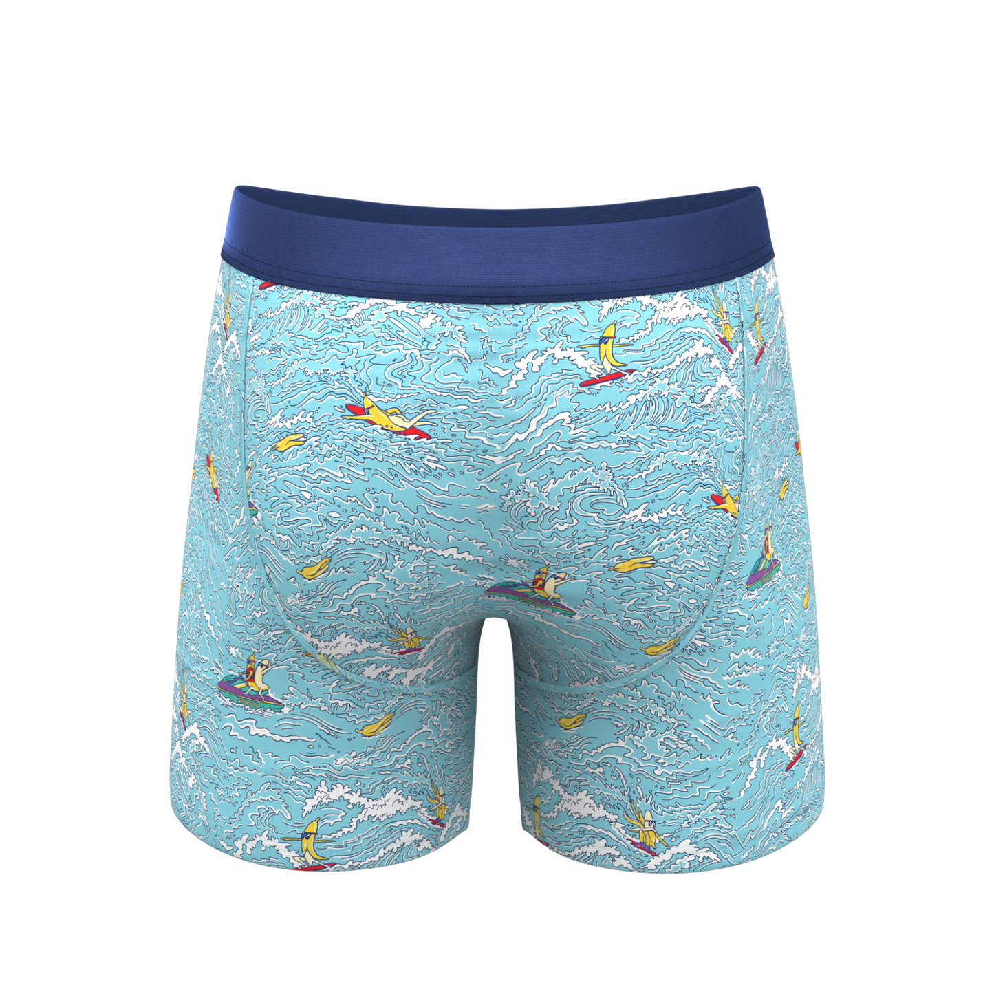 The Surfin' Turf | Shinesty Surfer Ball Hammock® Pouch Underwear With Fly
