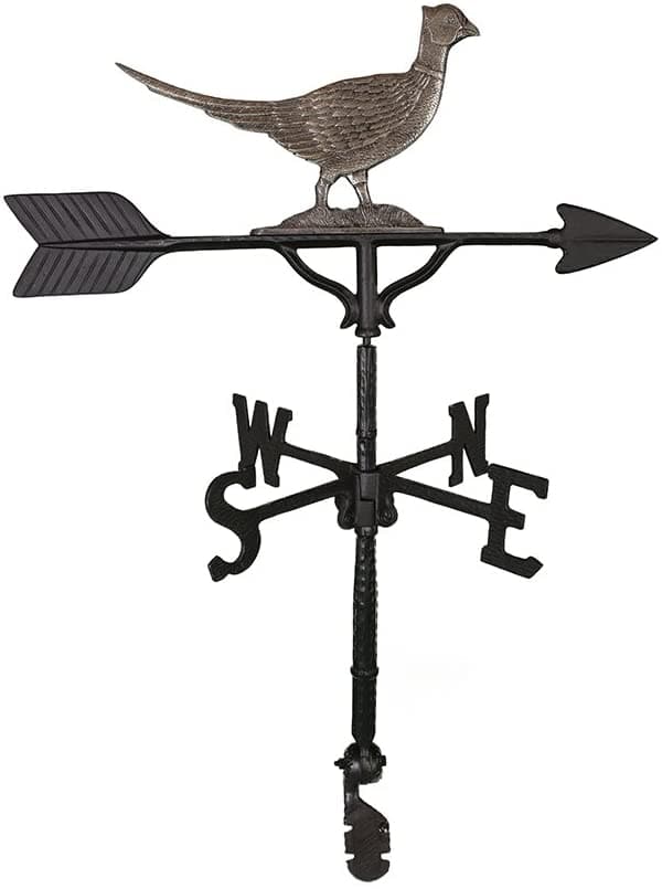 Pheasant 32" Weathervane | Patriot Forged in the USA