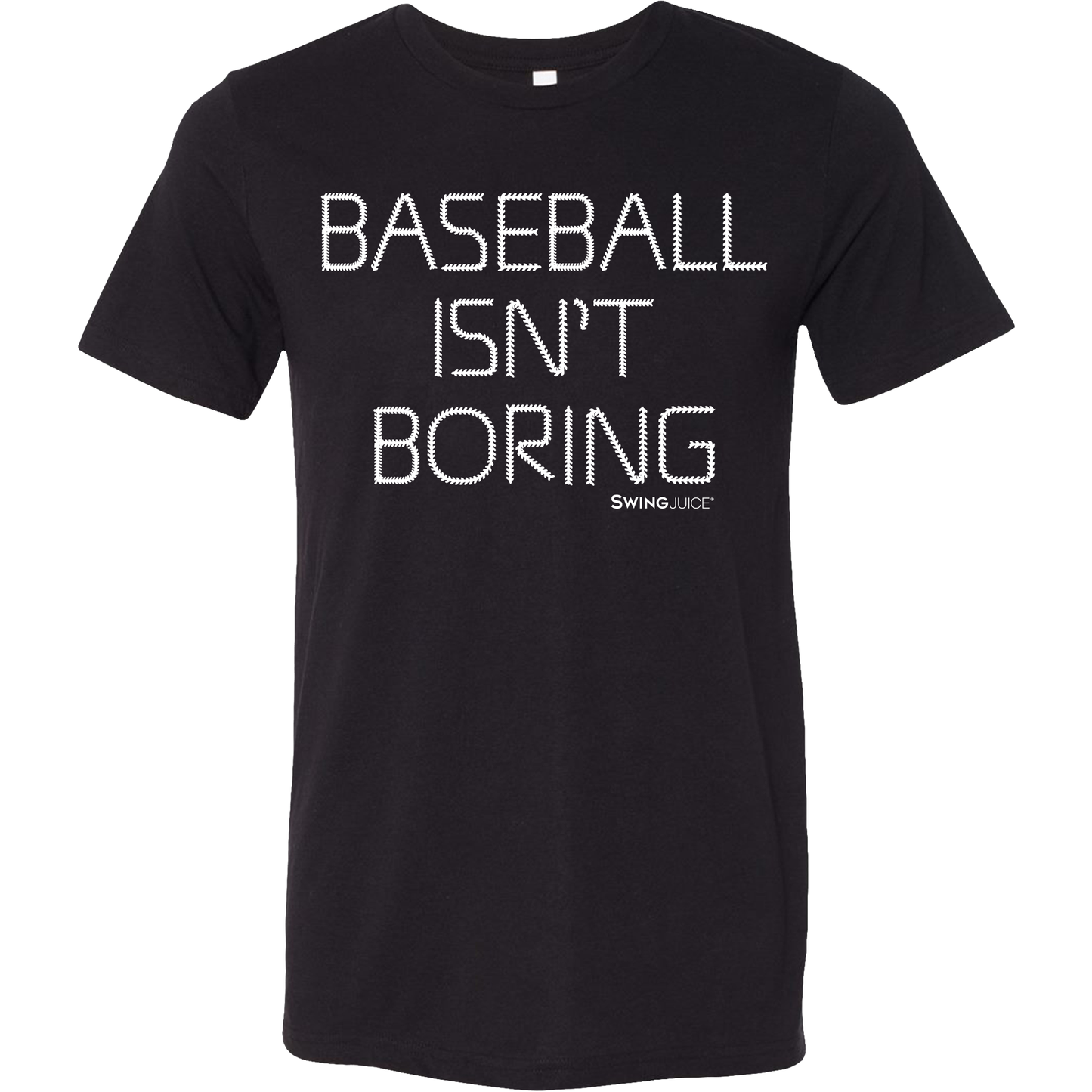 Baseball Official Baseball Isn't Boring Unisex T-Shirt Black
