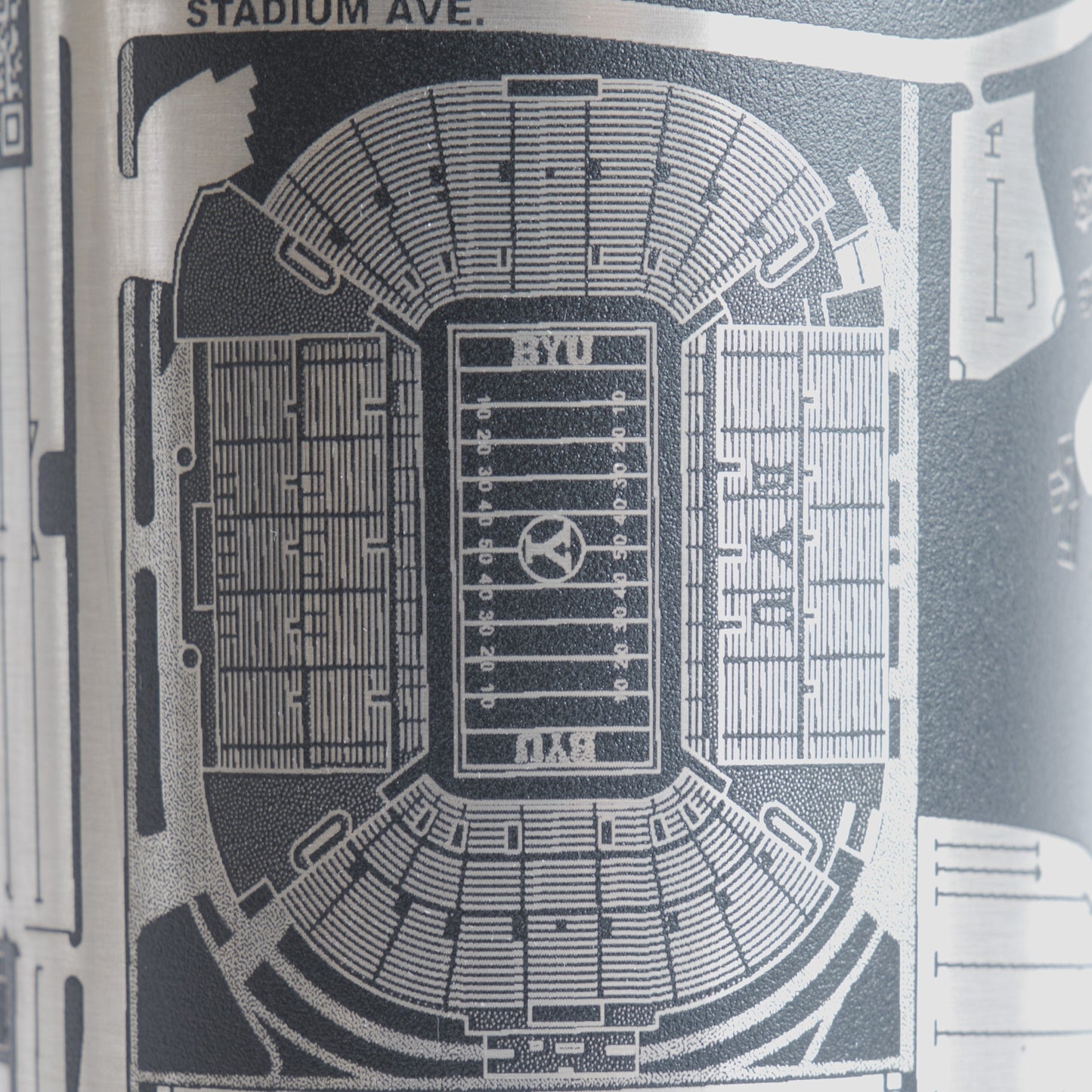 Provo, Utah Tumbler Art (LaVell Edwards Stadium)