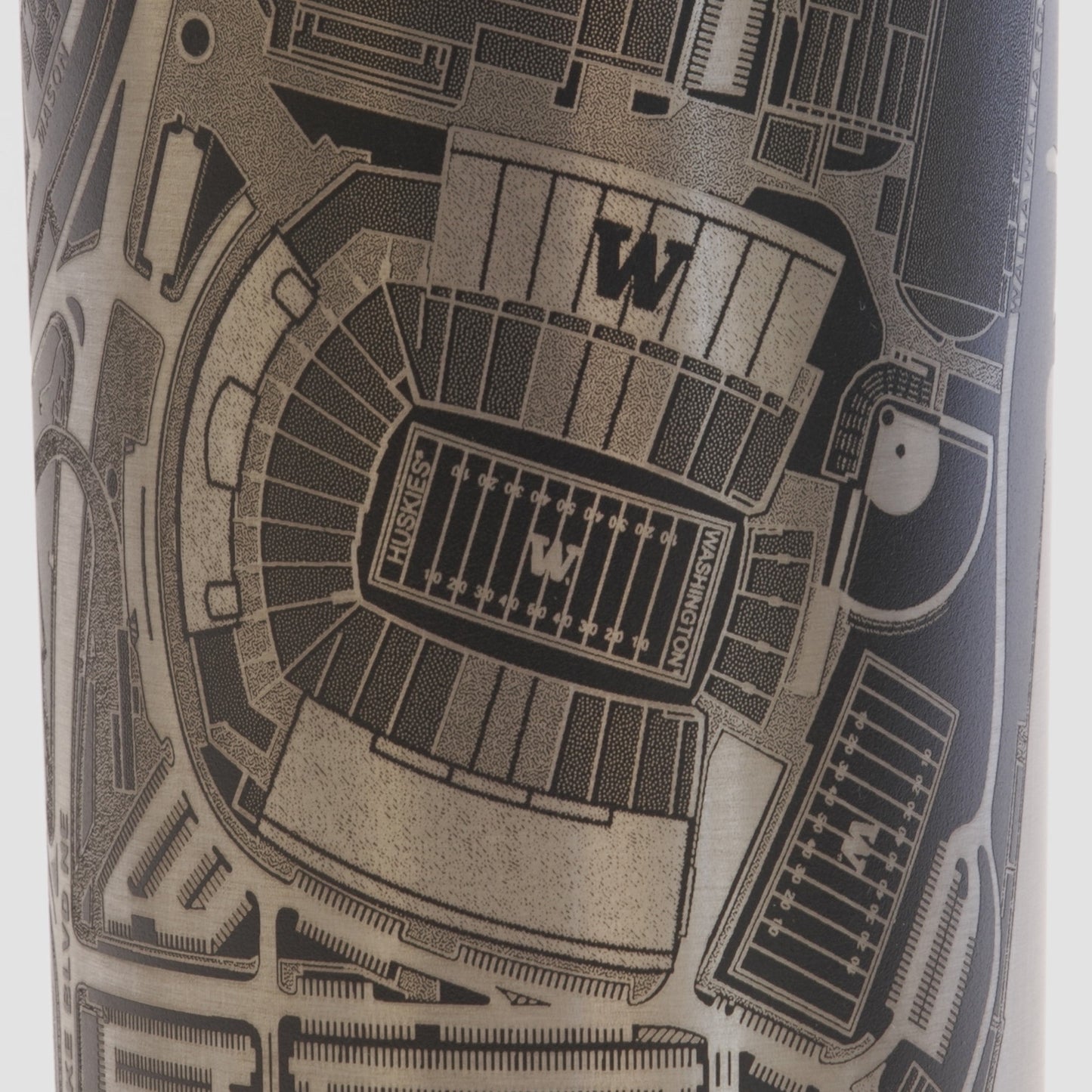 Seattle, Washington Tumbler Art (Husky Stadium)