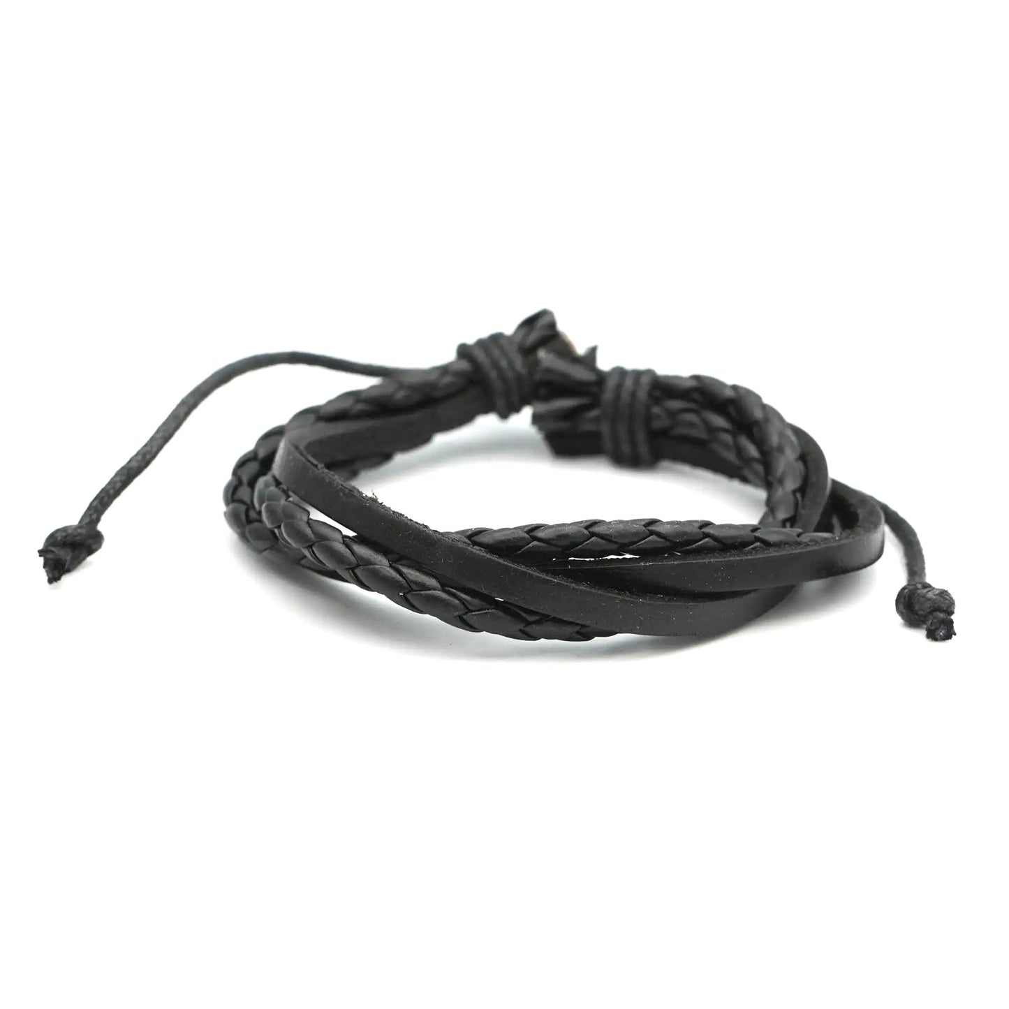 TETHER - Men's Leather Multi-Strand Bracelet