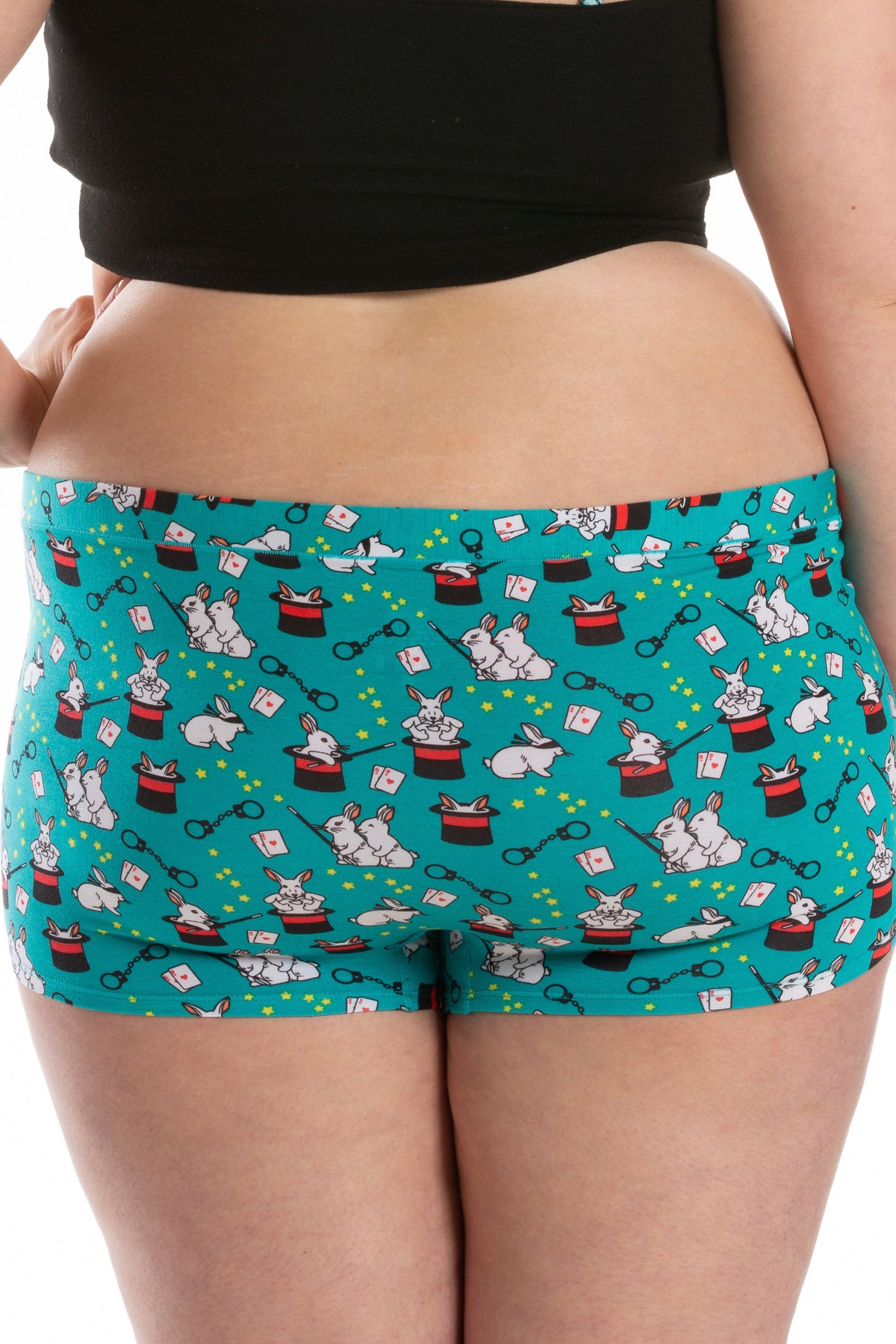 The AbracaDoMe | Magic Bunny Modal Boyshort Underwear