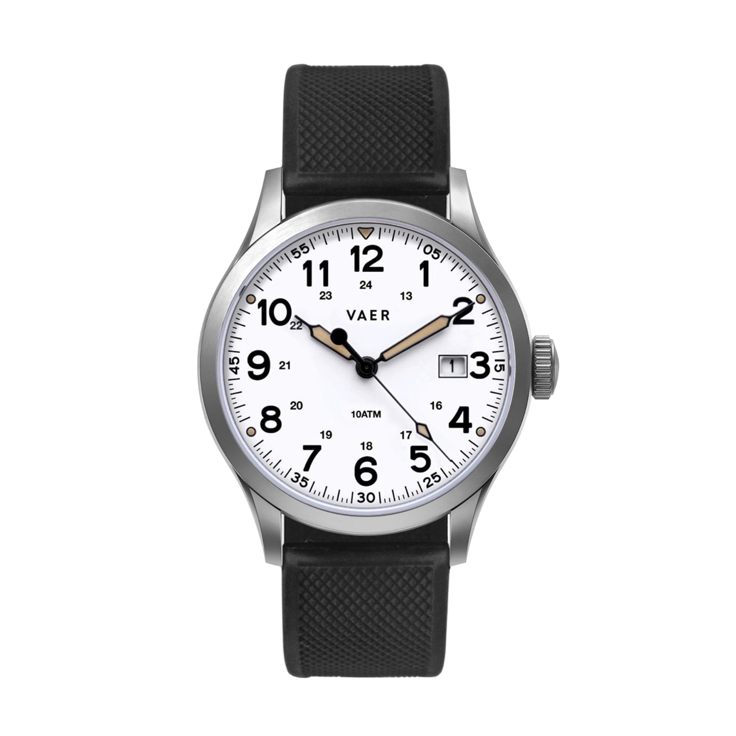 S5 Calendar Field White - 40mm Quartz