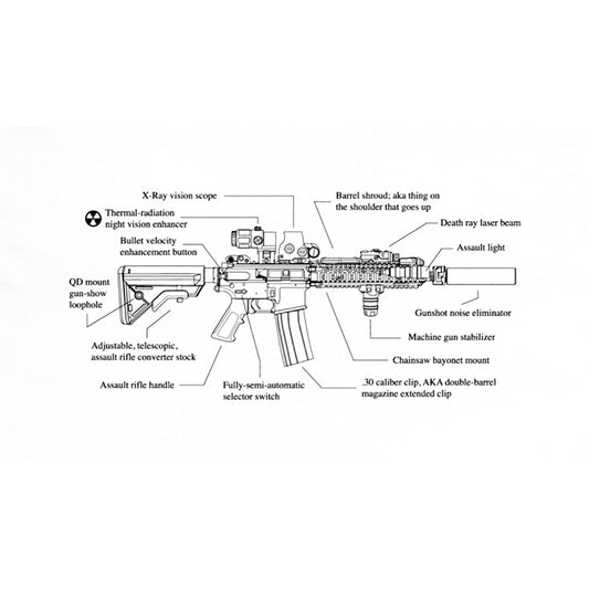 Assault Rifle 2.0 T-Shirt