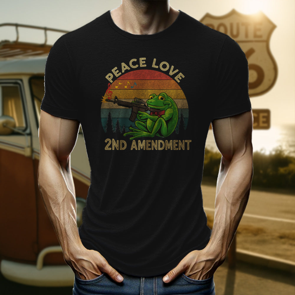 Peace, Love & 2A T-shirt