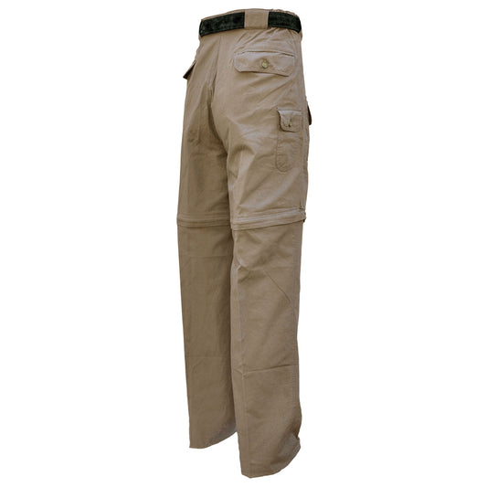 Zambezi Convertible Zip off Safari Pants for Men