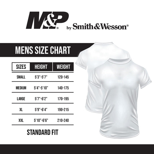 M&P by Smith & Wesson® Men's Authentic Logo Short Sleeve Tee in Military Green