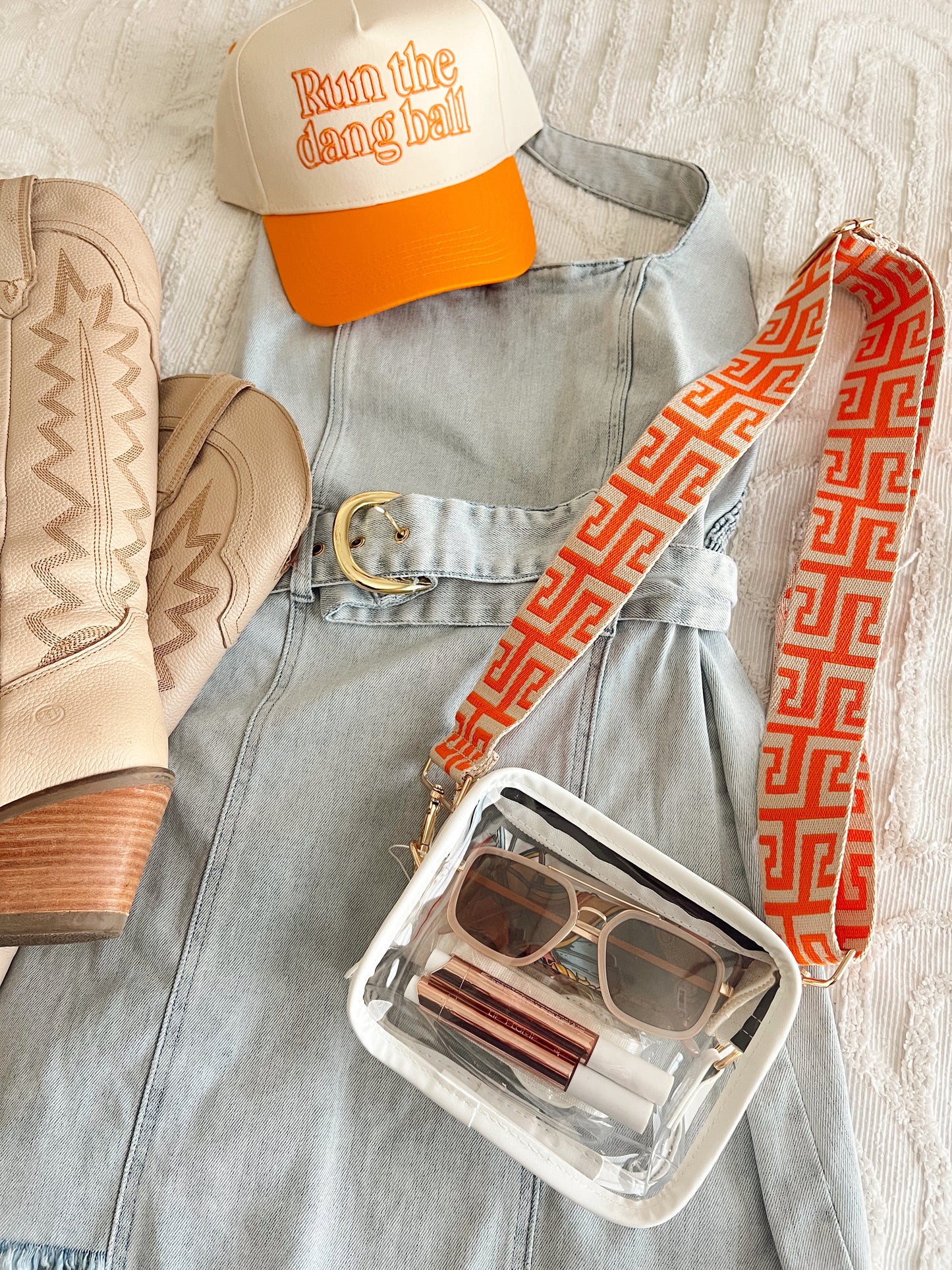Clear Gameday + Concert Purse