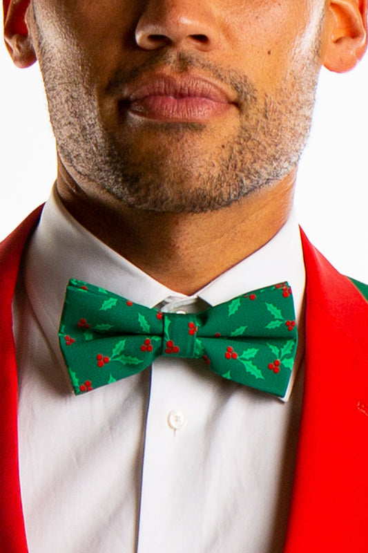 The Devout Desperado | Western Ugly Christmas Bow Tie
