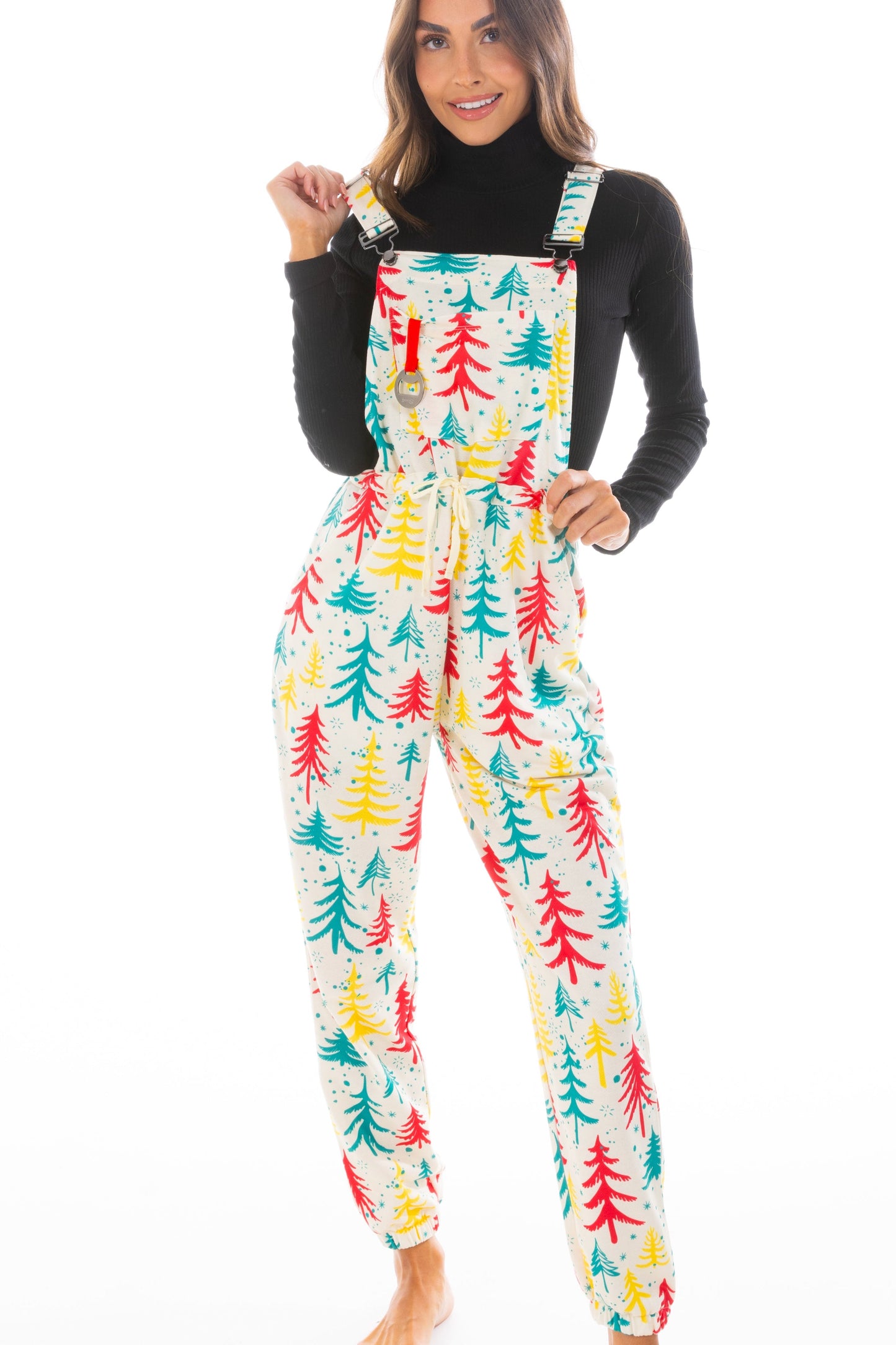 The Pine Tree Playgirl | Retro Christmas Trees Pajamaralls®