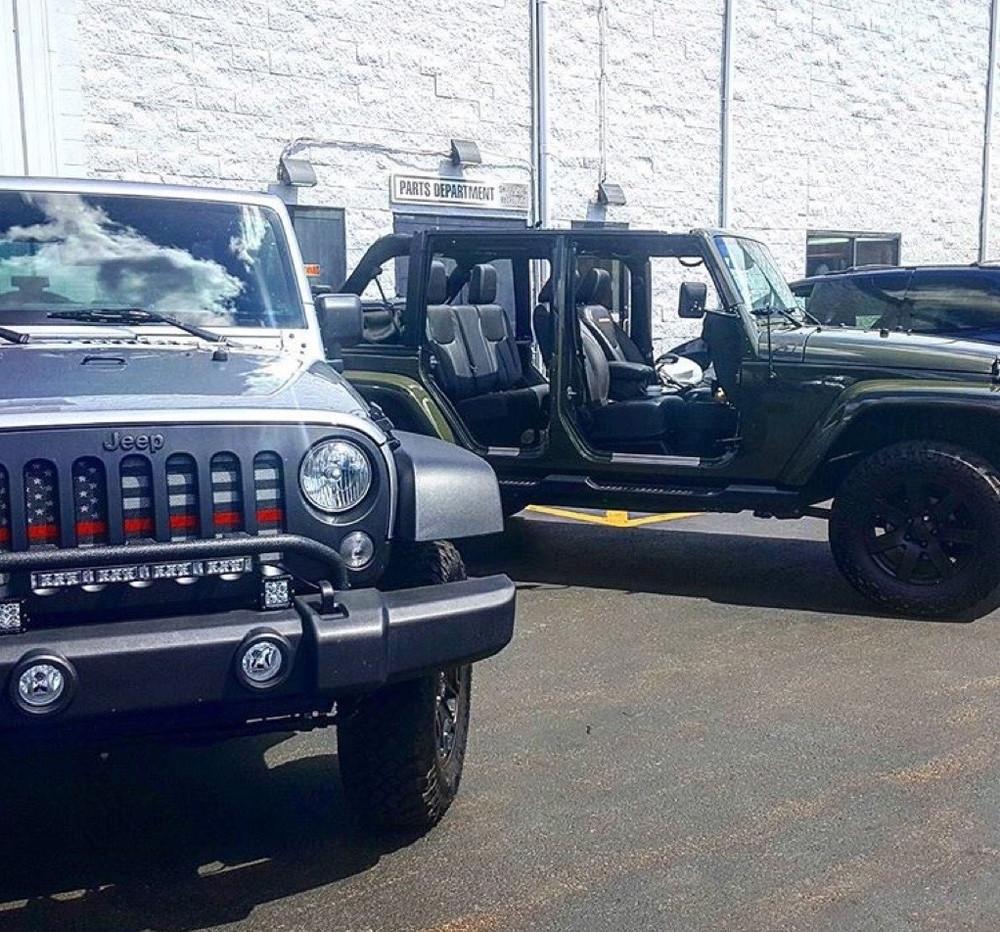 Thin Red Line American Flag Inserts & Vent Decals Bundle