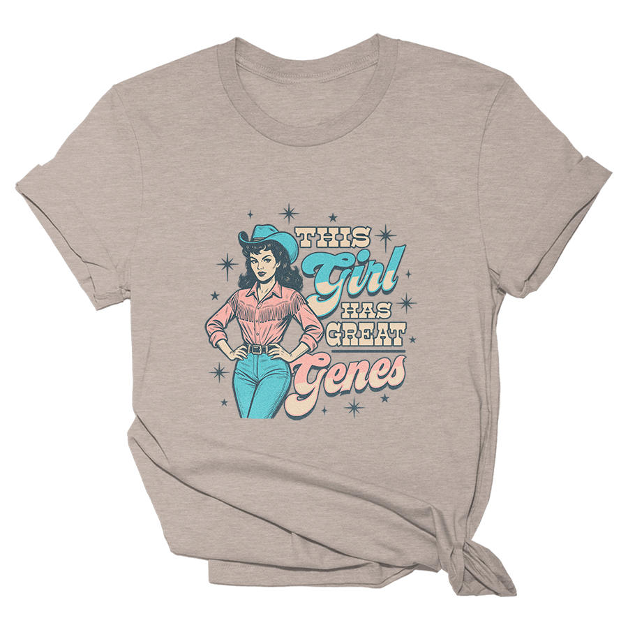 This Girl Has Great Genes Tee - 4066