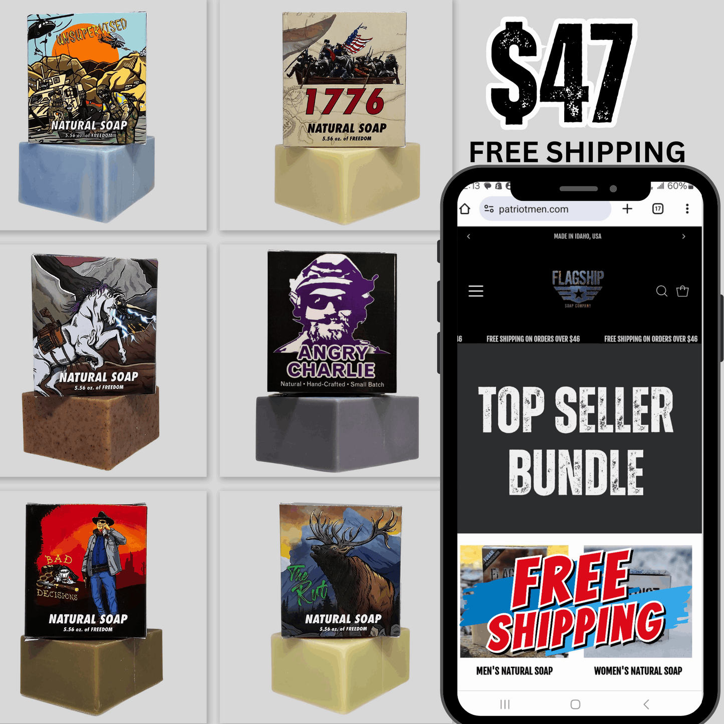 Top Seller Men's 6-Pack Bundle