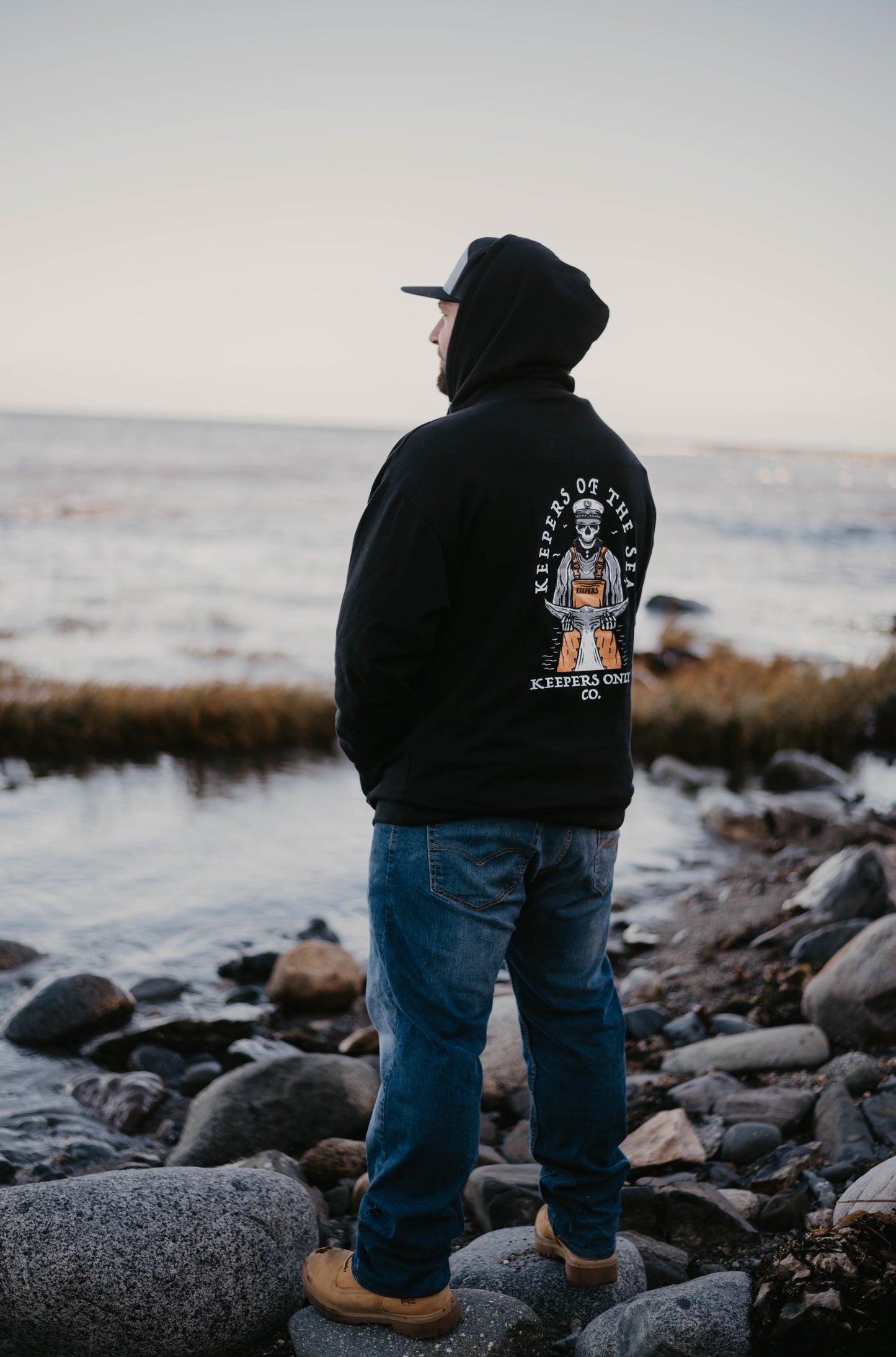 Tuna Slayer Black Heavyweight Hoodie