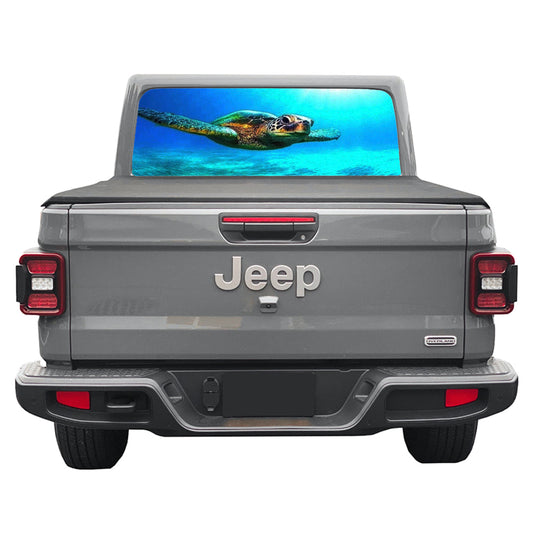 Turtle Rear Window Decal