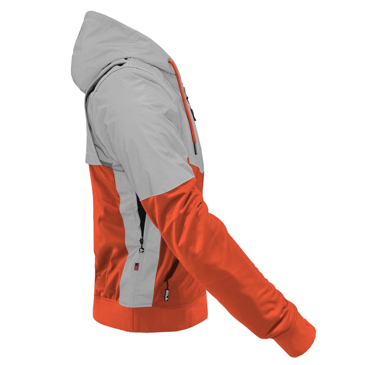 Ultra Reflective Hoodie Orange Eclipse