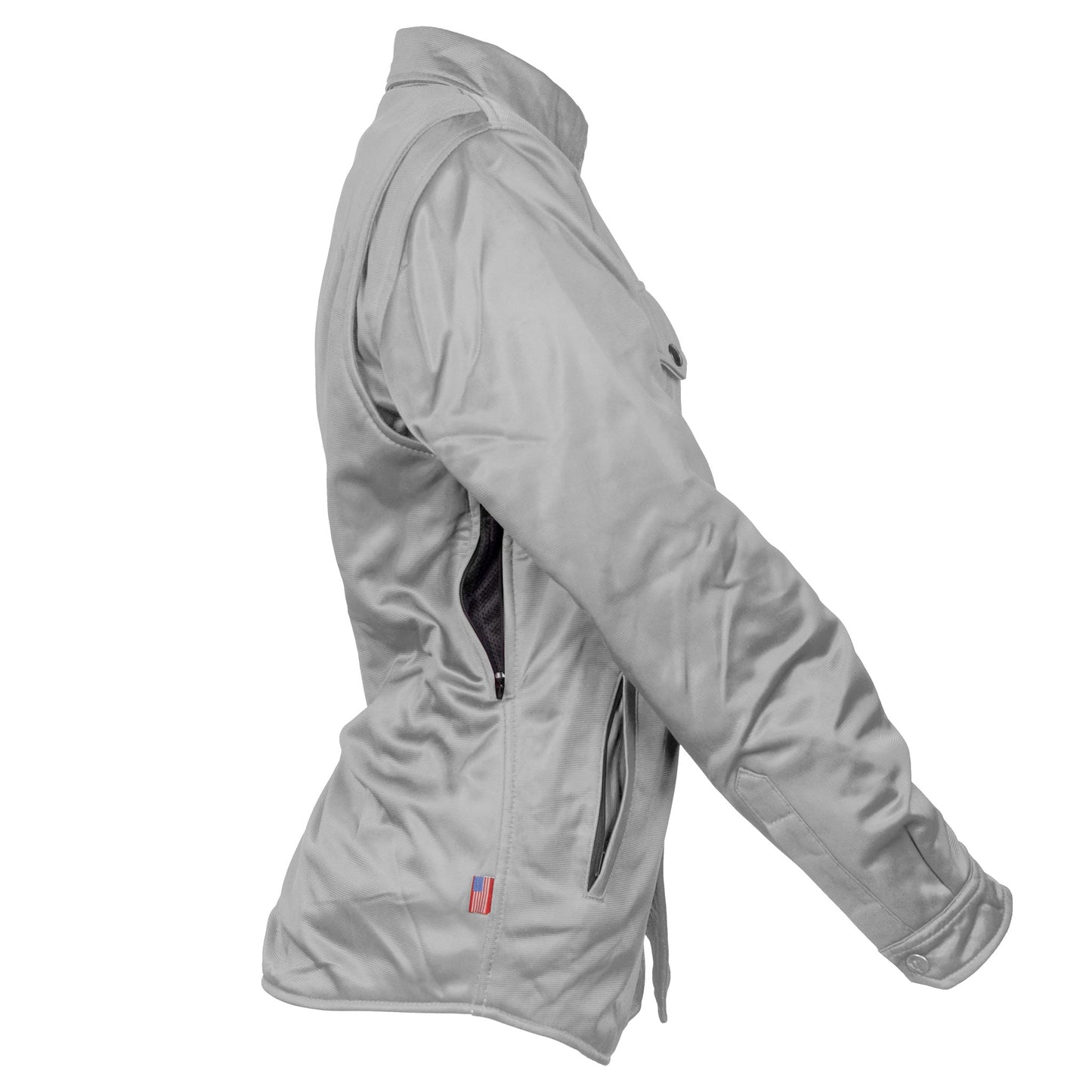 Ultra Protective Shirt for Women - Light Gray Solid