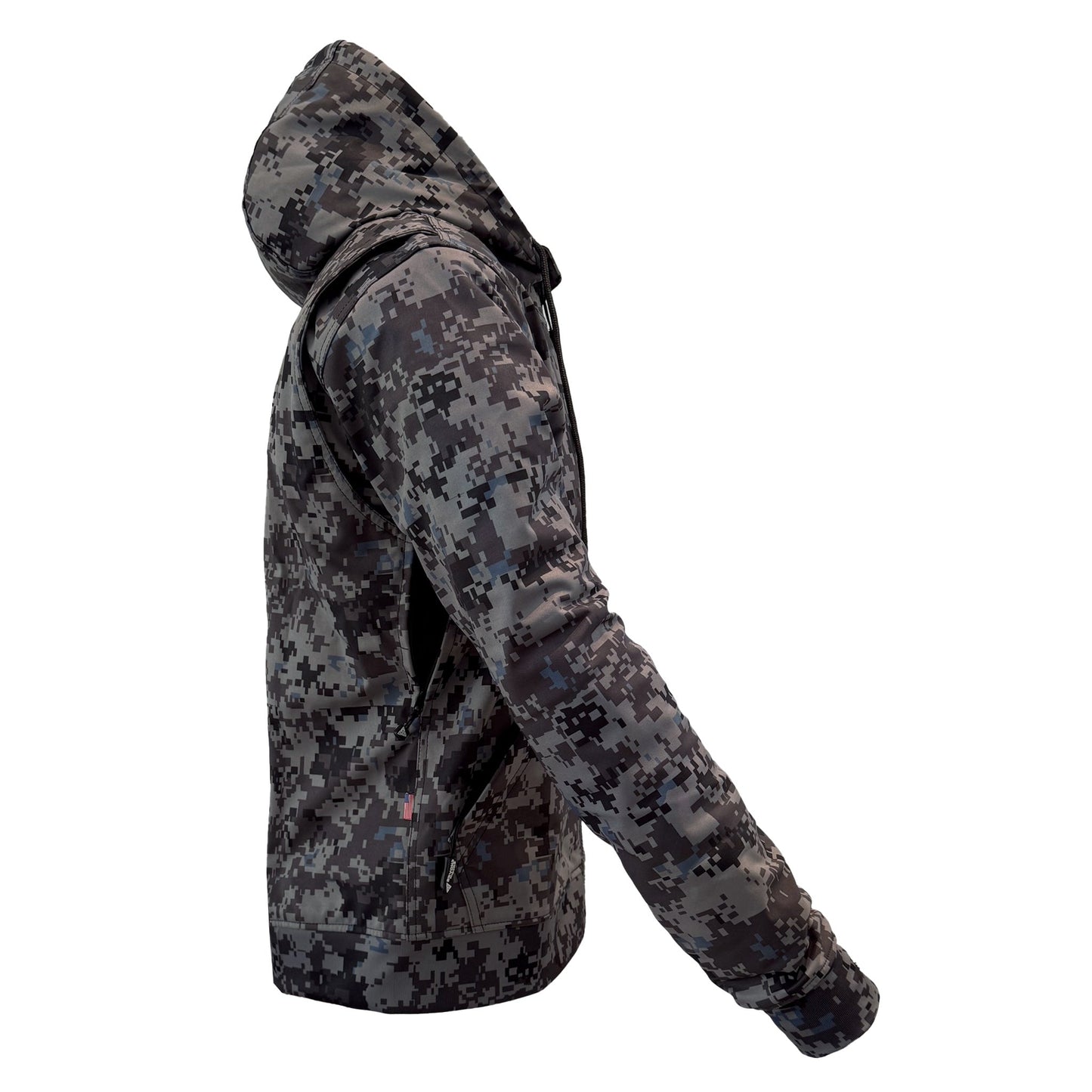 Protective SoftShell Unisex Camouflage Hoodie - “Devil Six”
