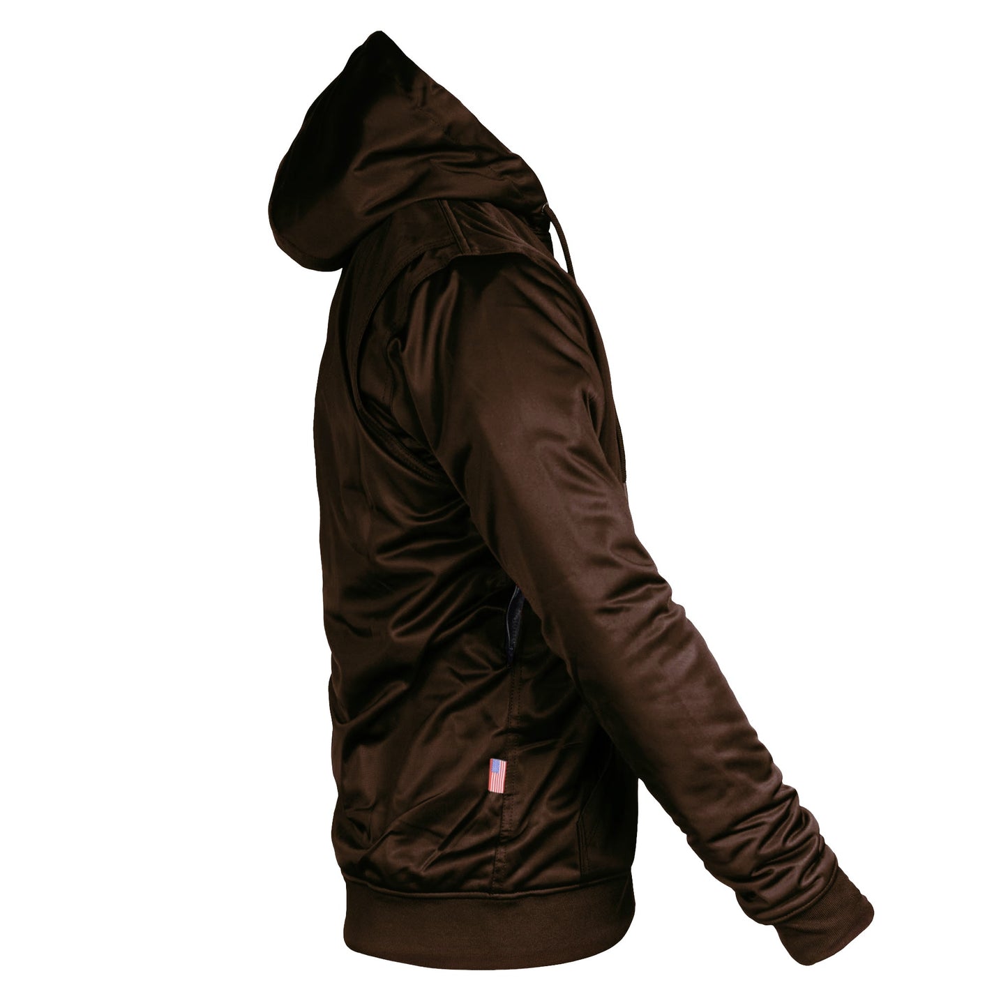 Brown Solid Ultra Protective Hoodie