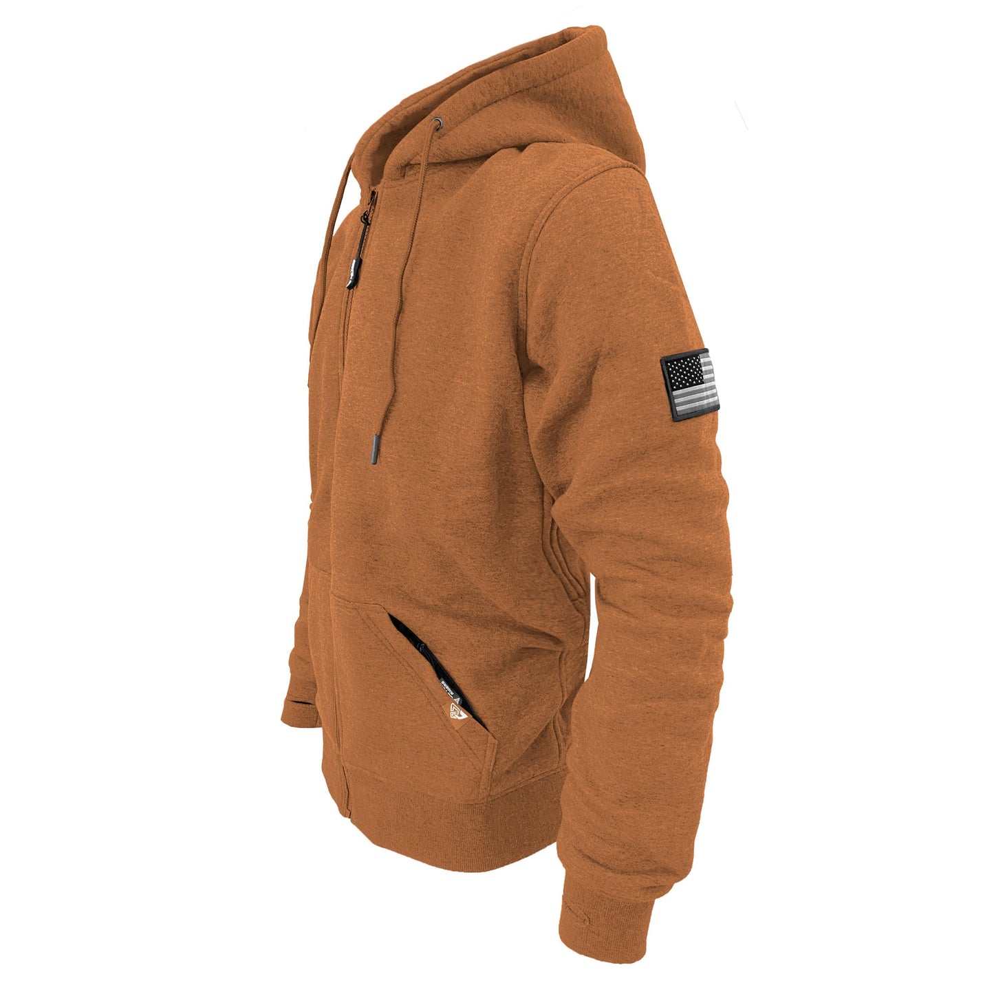 Protective Fleece Unisex Hoodie - Camel