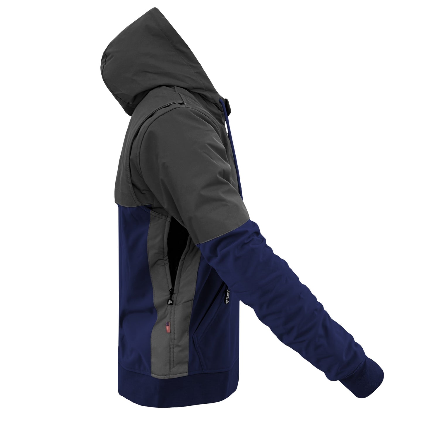 SoftShell Reflective Navy Blue Nebula Hoodie