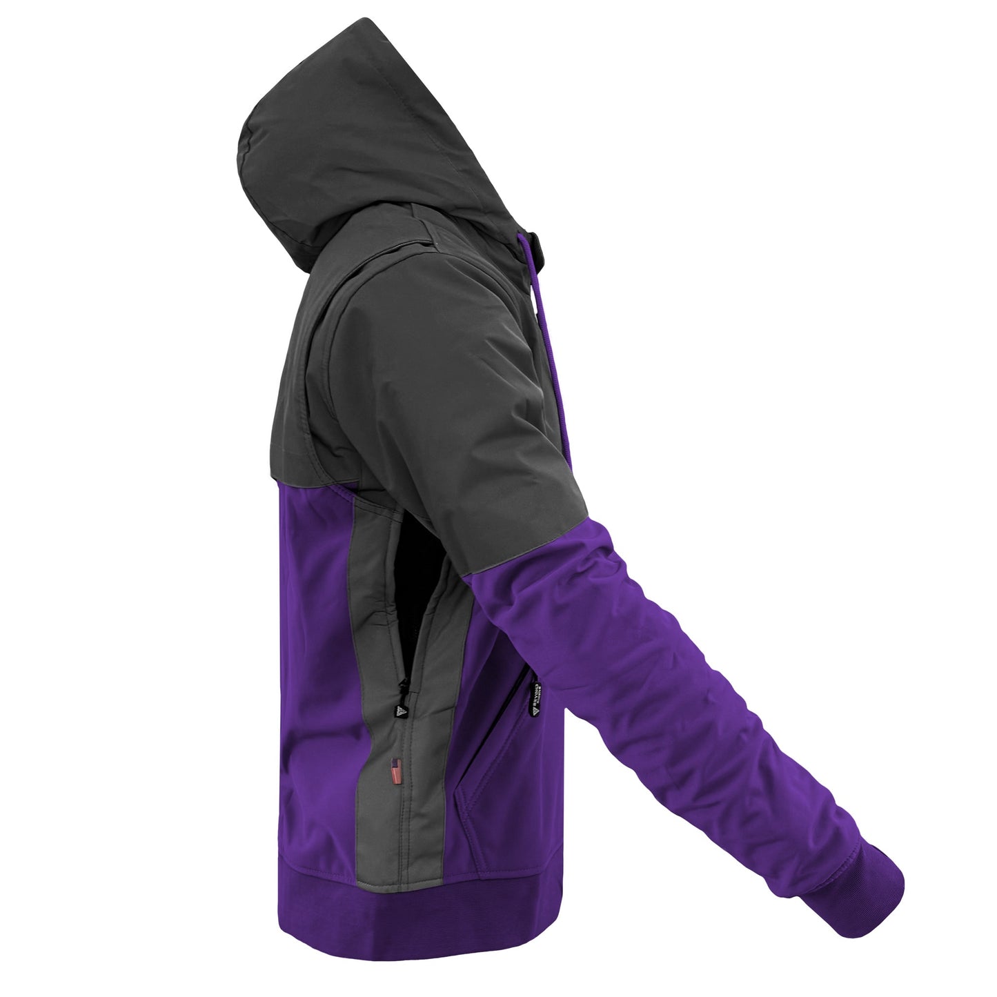 SoftShell Reflective Purple Nebula Hoodie