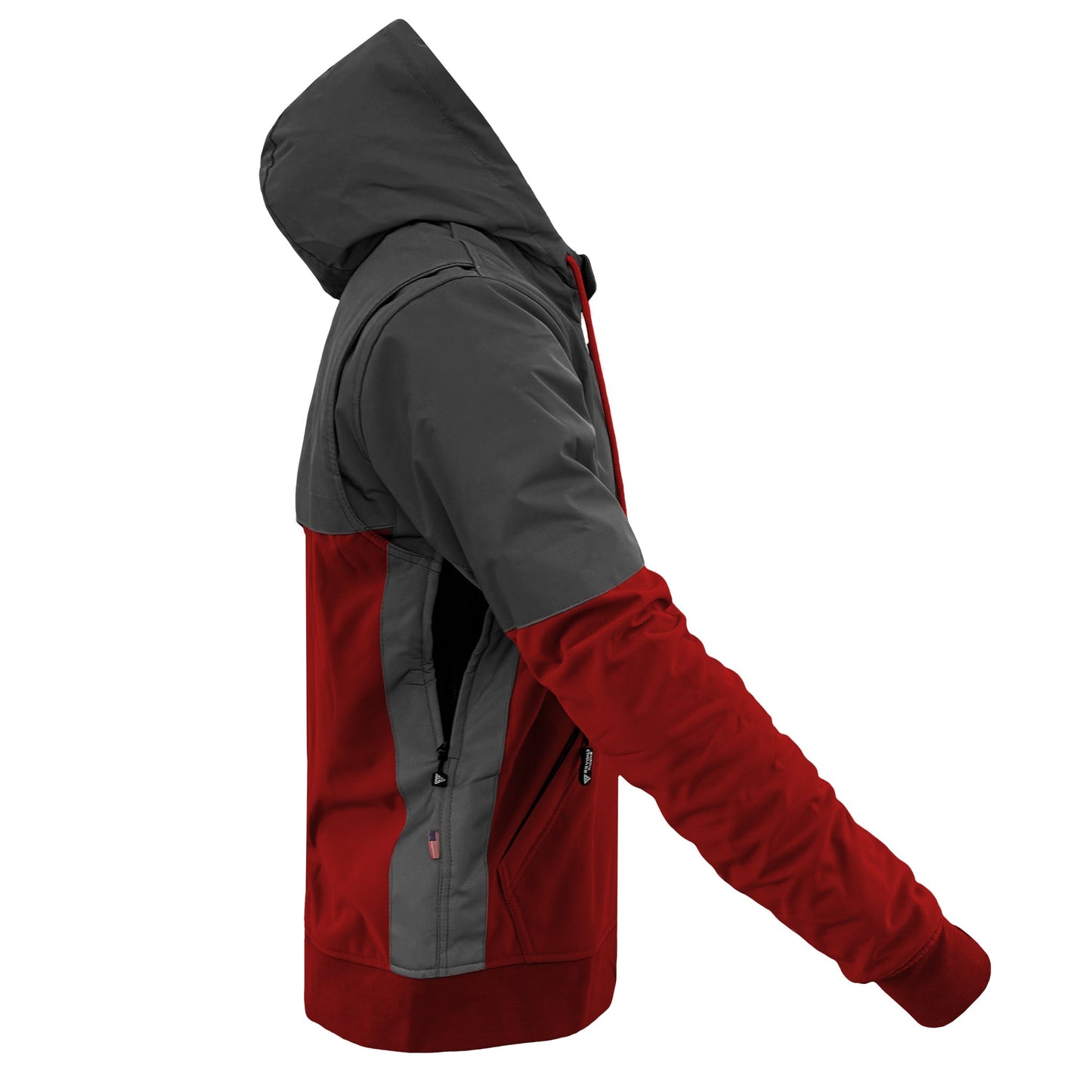 SoftShell Reflective Red Nebula Hoodie