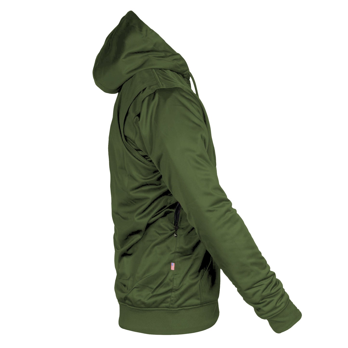 Army Green Solid Ultra Protective Hoodie